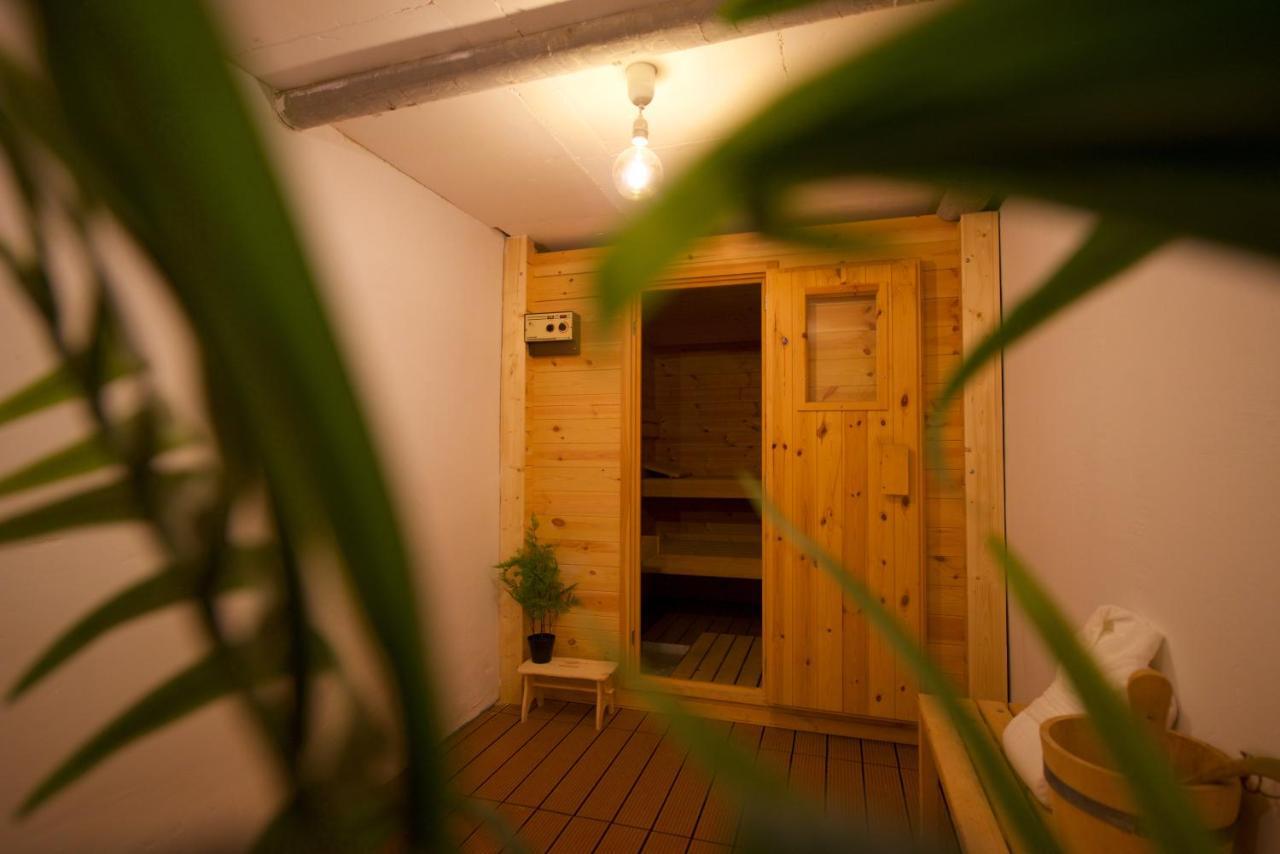 Chalet 4 Personnes Avec Sauna 莱森 外观 照片