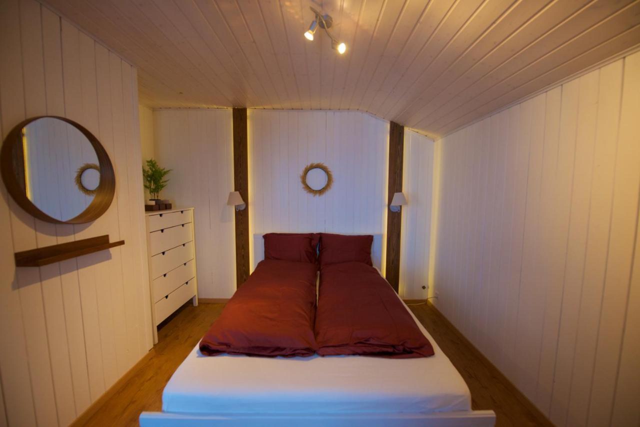 Chalet 4 Personnes Avec Sauna 莱森 外观 照片
