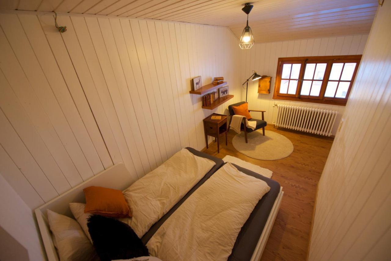 Chalet 4 Personnes Avec Sauna 莱森 外观 照片