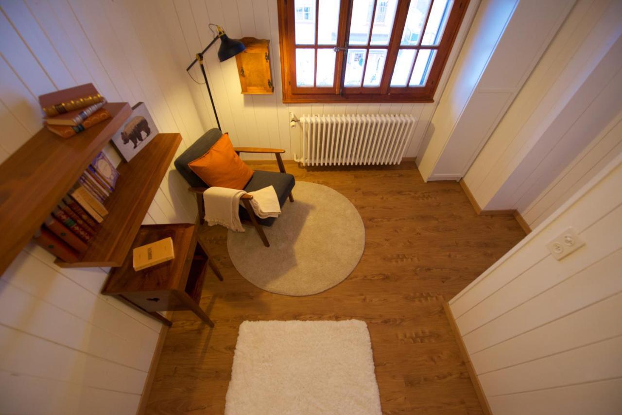 Chalet 4 Personnes Avec Sauna 莱森 外观 照片