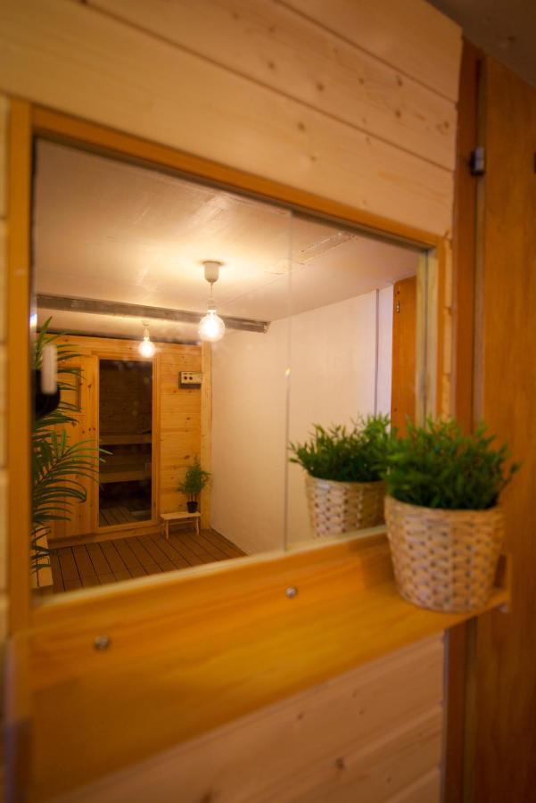 Chalet 4 Personnes Avec Sauna 莱森 外观 照片
