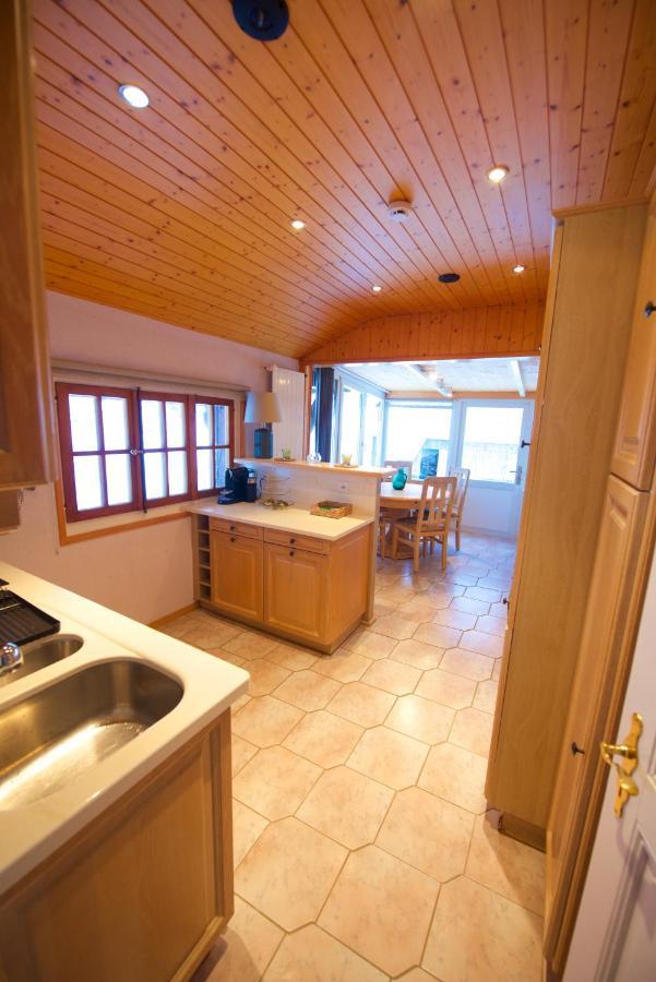 Chalet 4 Personnes Avec Sauna 莱森 外观 照片