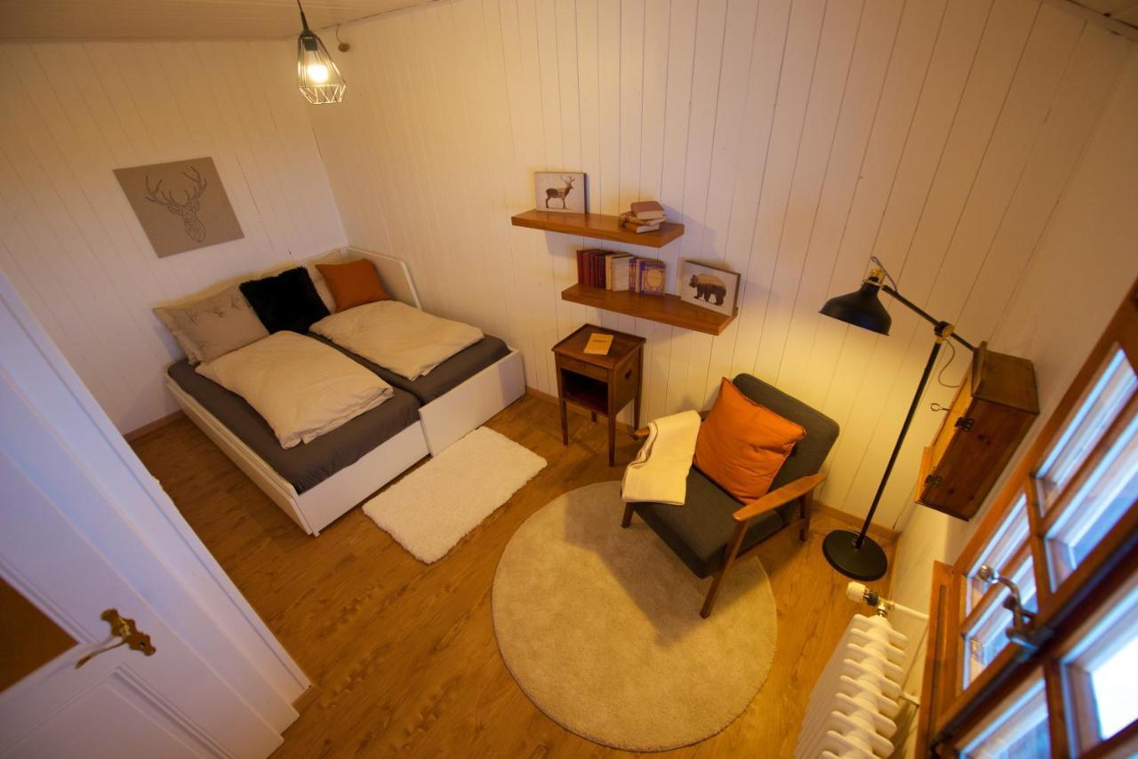 Chalet 4 Personnes Avec Sauna 莱森 外观 照片