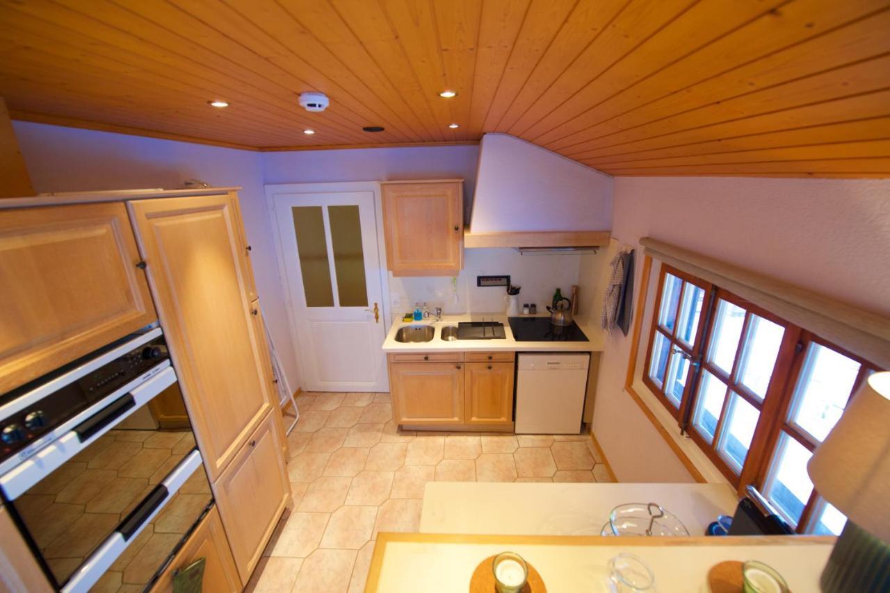 Chalet 4 Personnes Avec Sauna 莱森 外观 照片